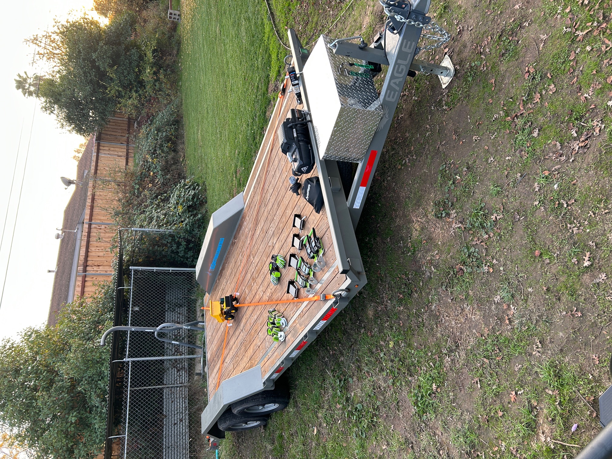 Eagle Trailer Manufacturer DOF 8.5x20 (Car Trailer)