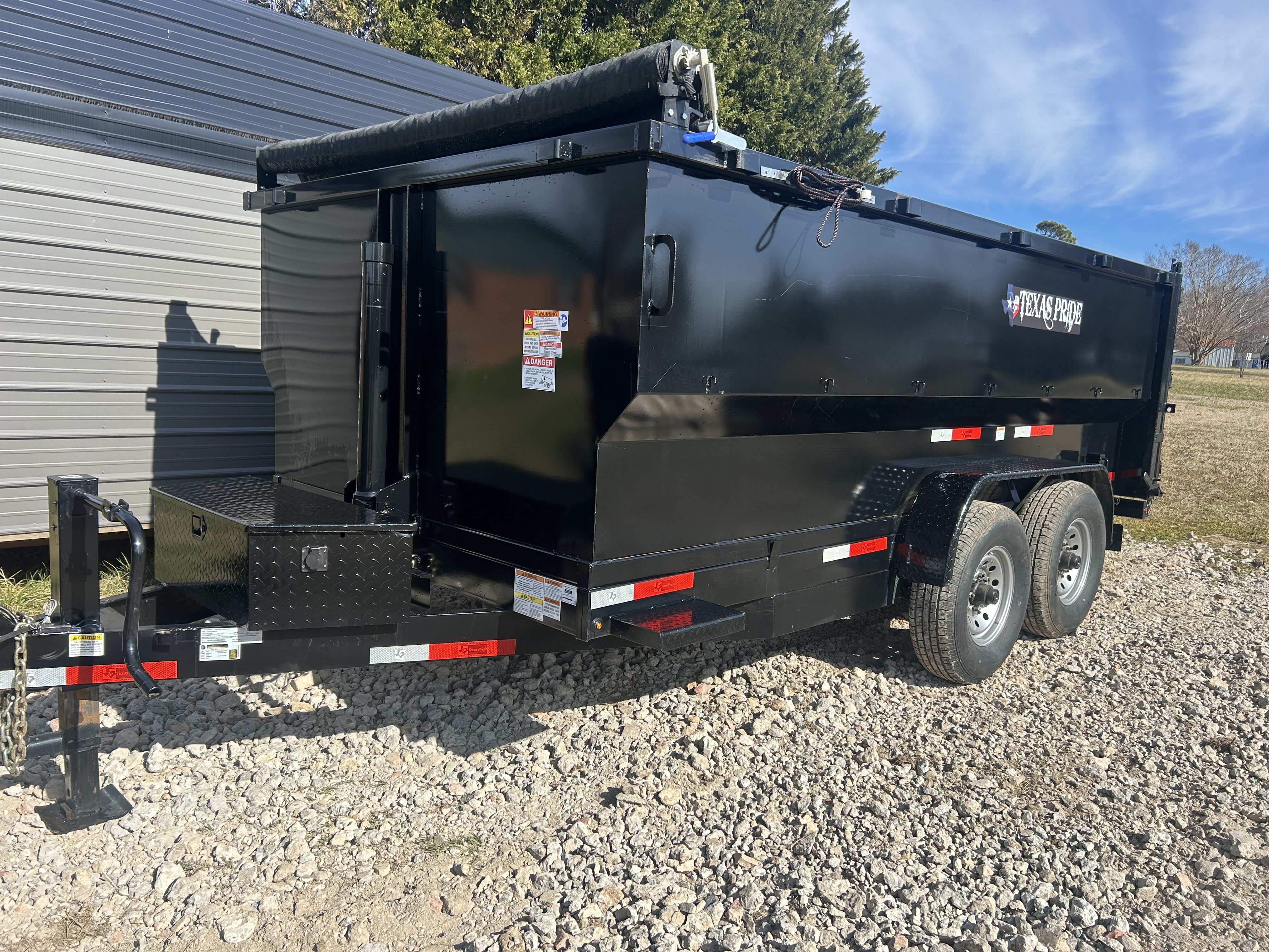 Texas Pride Bumper pull (Dump Trailer)