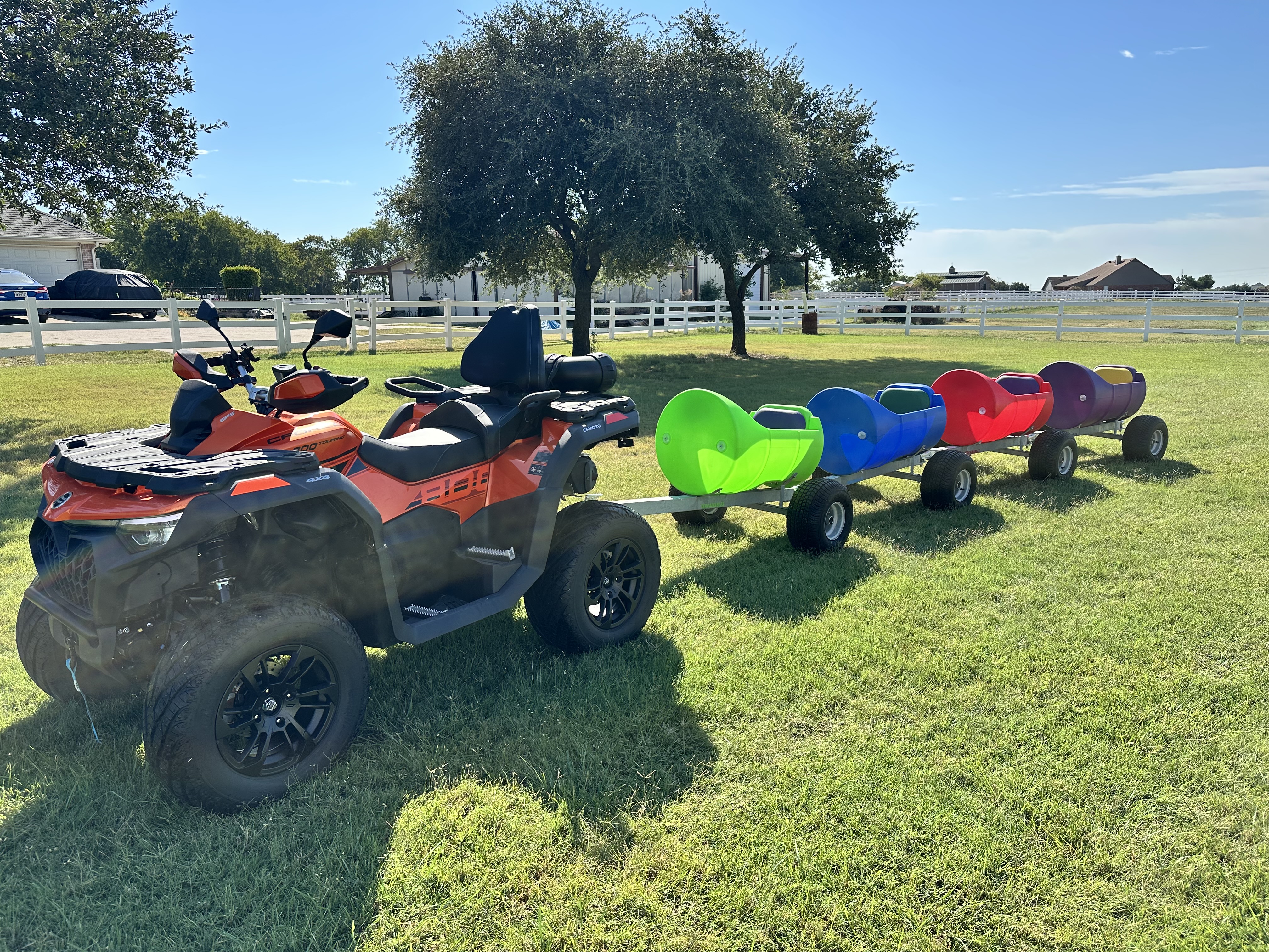 TERRAINABLES BARREL TRAIN CARTS