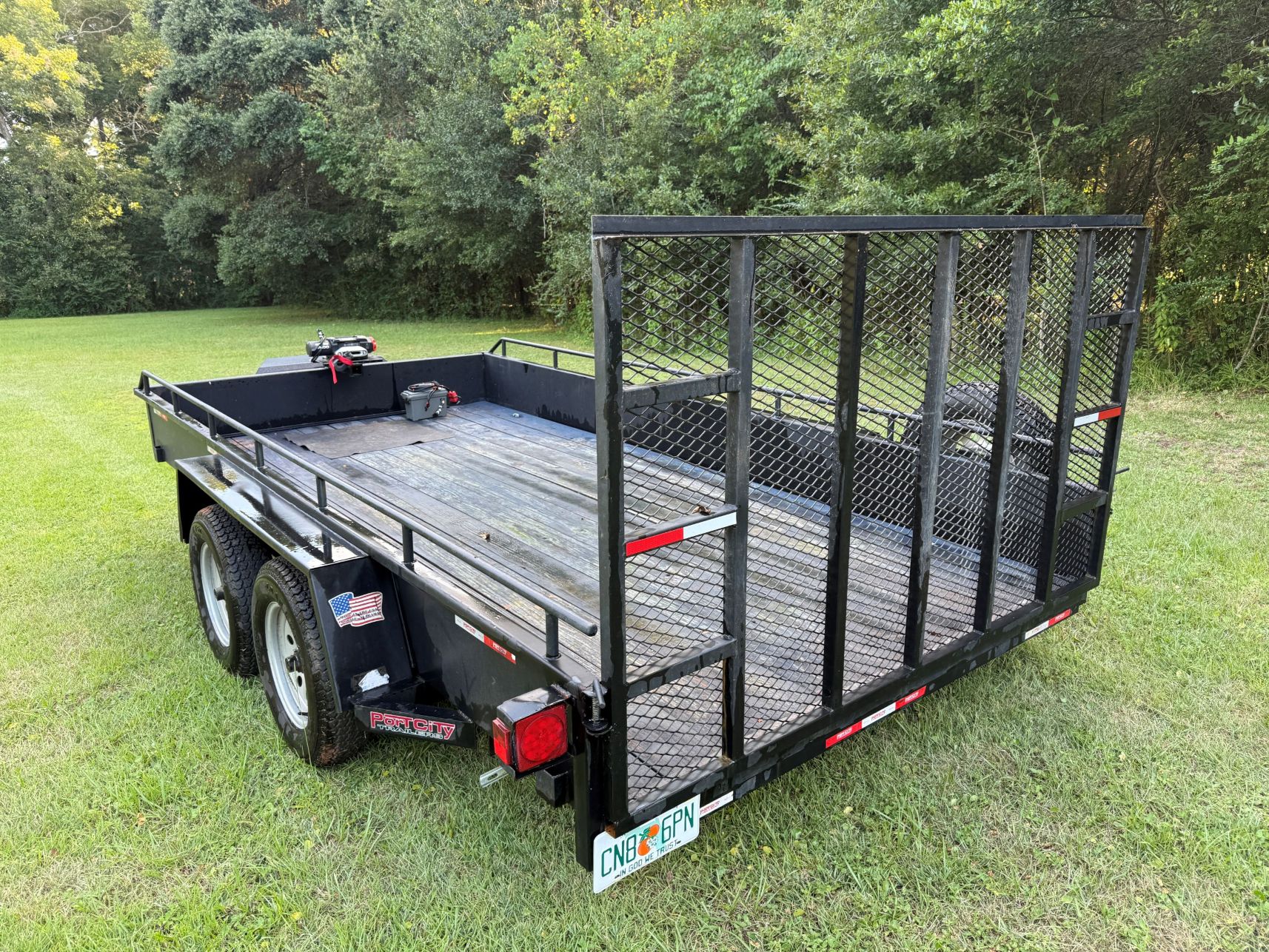 7x14 TA1U 7K Utility Trailer