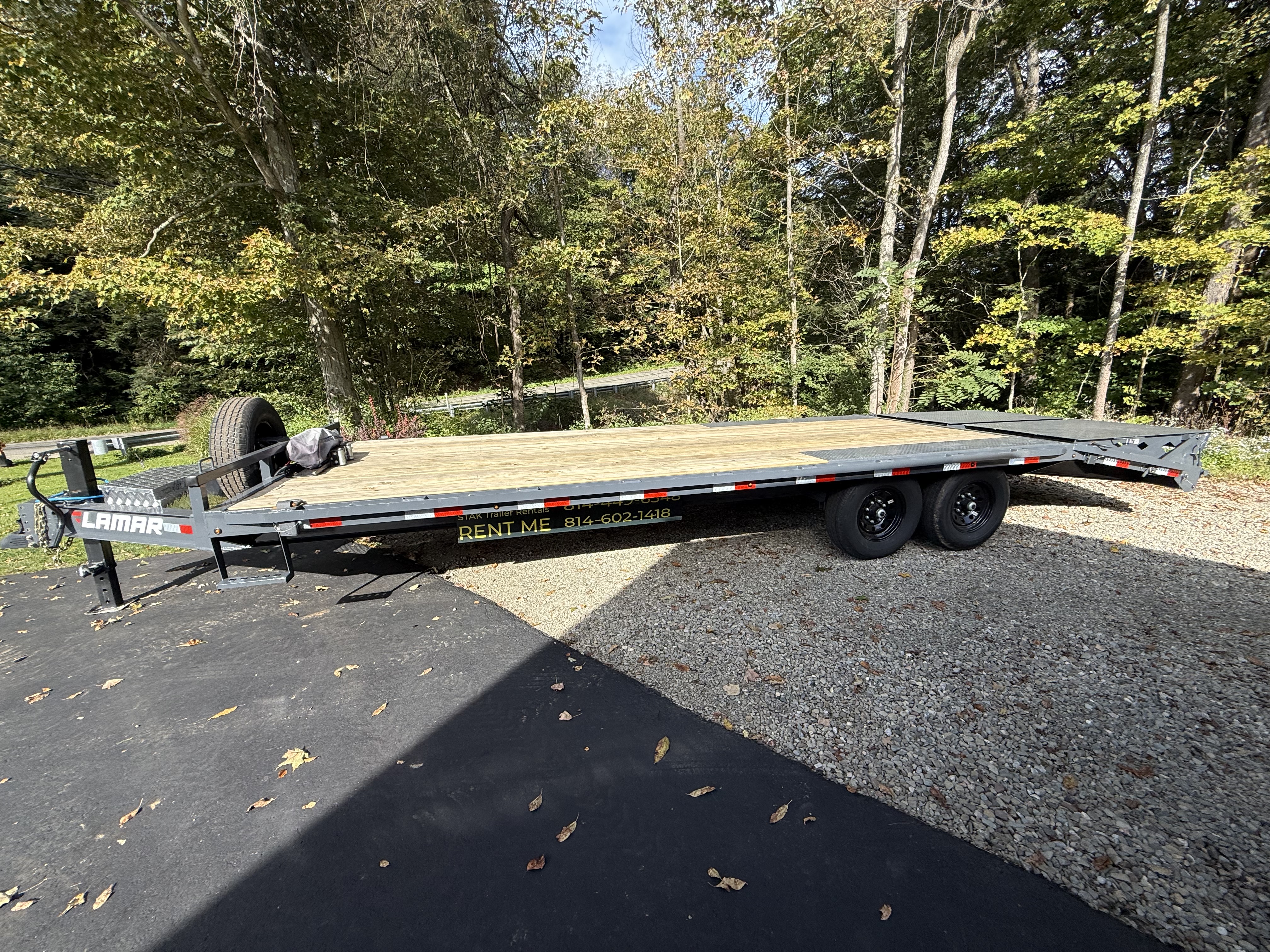 Deckover trailer
